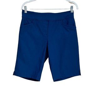 Bermuda Sands Pilar Golf Shorts Pull-On Stretch Navy Women’s XS